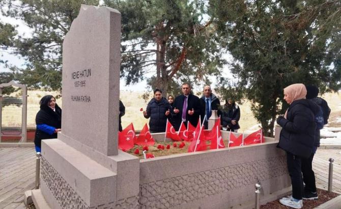 Raci Alkır Güzel Sanatlar Lisesi’nden Nene Hatun'a büyük vefa