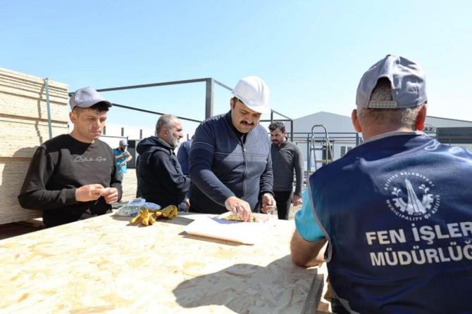 Hatay’da Aziziye mesaisi