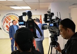 Kazakistanlı gazetecilerden KGK ziyareti