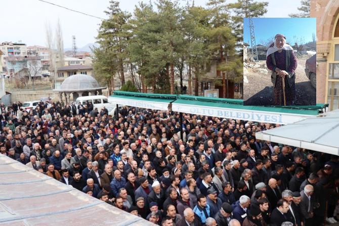 95 yaşındaki gazi annesi son yolculuğuna uğurlandı