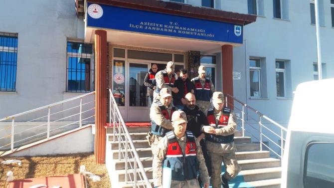 Erzurum’da işyerinden 250 bin TL değerinde malzeme çalan hırsızlar yakalandı