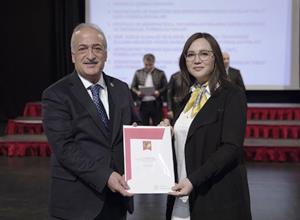 Atatürk Üniversitesi'nde 2022 fikri mülkiyet başvurusu teşvik ödül töreni düzenlendi