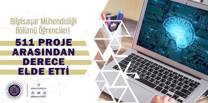 511 proje arasından derece elde ettiler