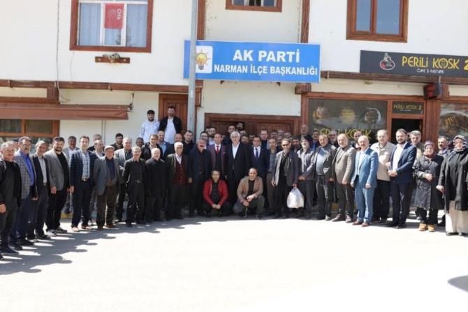 Öz’e Narman’da yoğun ilgi