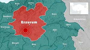 Erzurum’da deprem