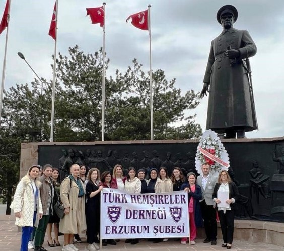 Erzurum’da Hemşireler Haftası Kutlaması yapıldı