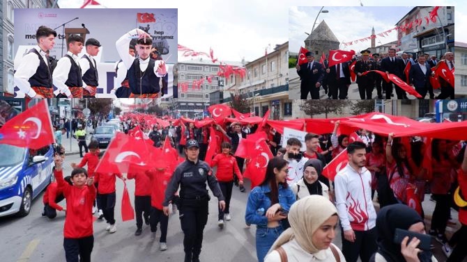 Erzurum’da 19 Mayıs coşkusu