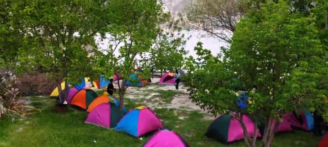 Erzurum’da kamp sezonu açıldı