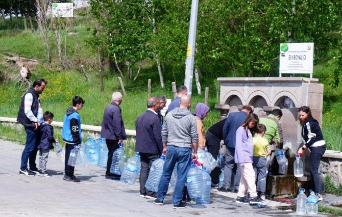 Erzurumluların vazgeçemediği çeşme