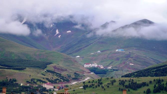 Erzurum’da Karadeniz’i aratmayan manzaralar