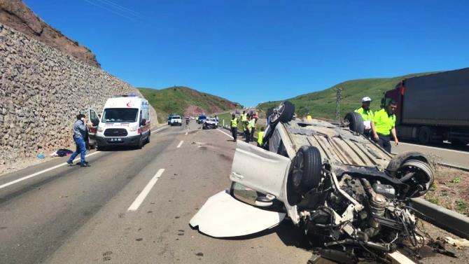 Aşkale’de feci kaza: 1 ölü, 7 yaralı