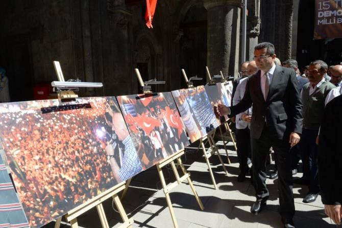 Çiftelerde 15 Temmuz fotoğraf sergisi