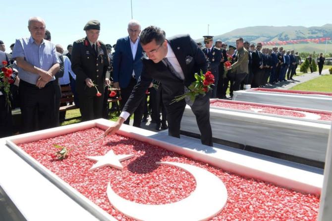 Erzurum'da 15 Temmuz Şehitleri anıldı