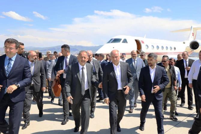 Bakan Özhaseki Erzurum’da