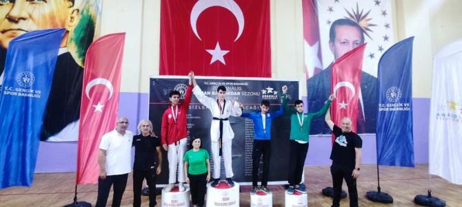 Taekwondoda Erzurum başarısı