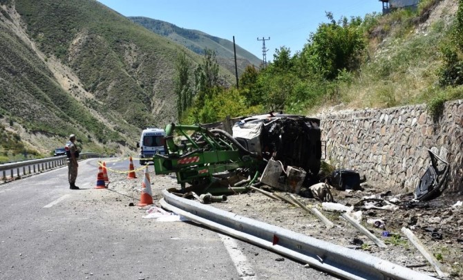 Erzurum jandarma bölgesinde 7 ayda 90 trafik kazası