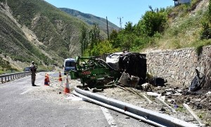 Erzurum jandarma bölgesinde 7 ayda 90 trafik kazası