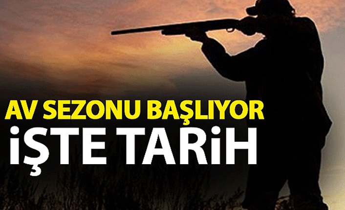 Av Dönemi 26 Ağustos’ta başlıyor