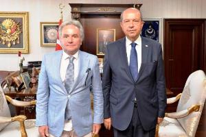KKTC Cumhurbaşkanı Tatar başdanışman Koçan'ı kabul etti
