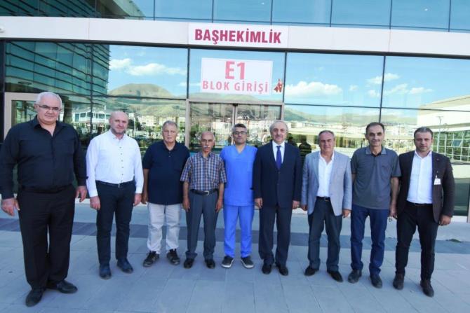 ERVAK’ tan Şehir Hastanesi Başhekimi Tör’e ziyaret