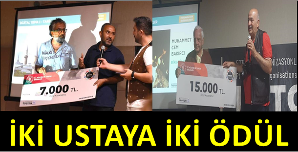 İki ustaya iki ödül...