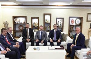 Dışişleri Bakanı Hakan Fidan, Erzurum Büyükşehir Belediyesi'nde