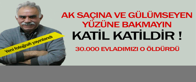 Gülümseyen yüzüne bakmayın. Katil katildir...