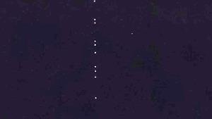 Starlink uyduları Aşkale semalarında görüldü