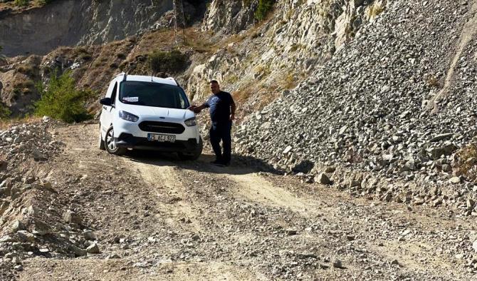 Çamlıbel Köylülerinin yol isteği