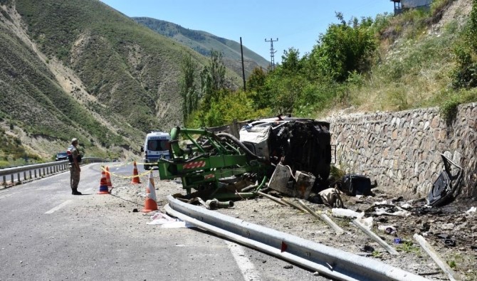 Erzurum jandarma bölgesinde 8 ayda 110 trafik kazası