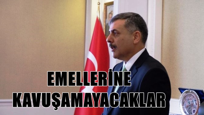 Vali Çiftçi; “Asla emellerine kavuşamayacaklar”