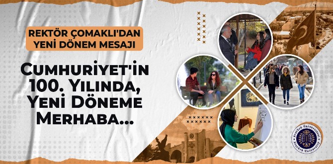 Cumhuriyet’in 100. Yılında, Yeni Döneme Merhaba…