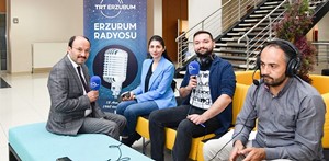 Rektör Çakmak TRT Erzurum Radyosu’nun konuğu oldu