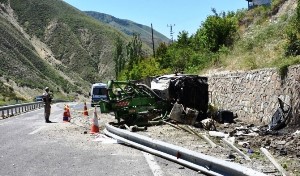 Erzurum jandarma bölgesinde 9 ayda 110 trafik kazası