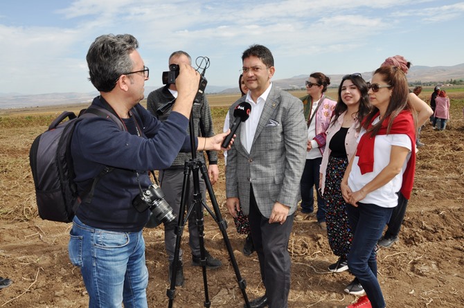 Başkan ORAL; Erzurum tarımına yeni ve katma değeri yüksek bir ürün kazandırıyoruz