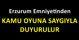 Erzurum Eminyetinden önemli duyuru