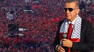 Büyük Filistin Mitingi! Cumhurbaşkanı Erdoğan: Gazze için kıyamdayız