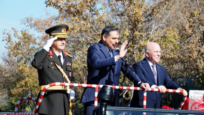 Erzurum’da Cumhuriyet Bayramı coşkusu