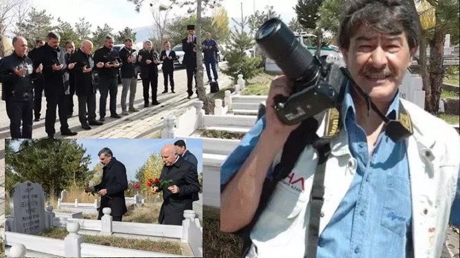 Depremde hayatını kaybeden DHA muhabiri Sebahattin Yılmaz anıldı