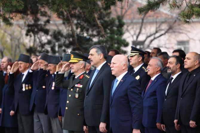 Erzurum’da 10 Kasım anma törenleri