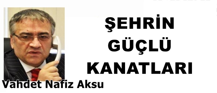 GAZETECİ YAZAR VAHDET NAFİZ AKSU YAZDI: 'ŞEHRİN GÜÇLÜ KANATLARI'