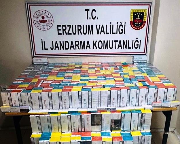 Jandarma’dan kaçak sigara operasyonu