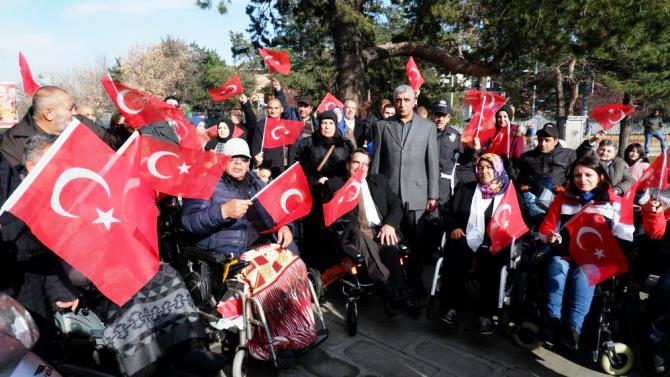 Erzurum'da 'Dünya Engelliler Günü' etkinliği