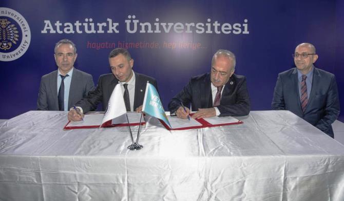 Atatürk Üniversitesi, iş birliği protokollerine bir yenisi daha ekledi