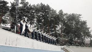 Erzurum’da kar ve tipi etkili oluyor