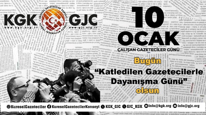 KGK: Bugün “Katledilen Gazetecilerle Dayanışma Günü” olsun