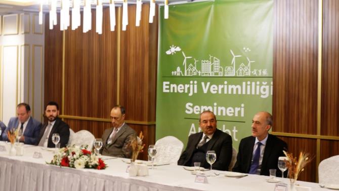 Erzurum’da enerji verimliliği masaya yatırıldı