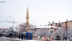 Erzurum beyaza büründü