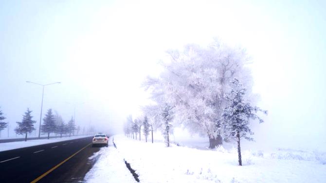 Erzurum buz kesti