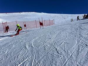 Palandöken’de kayak yarışları başladı